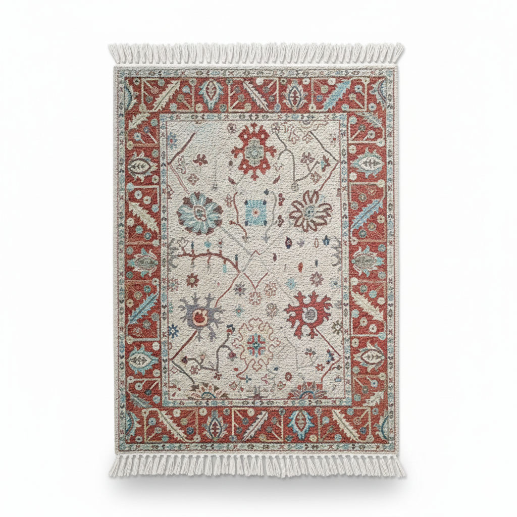 NARELONA - Hand Knotted Oushak Carpet